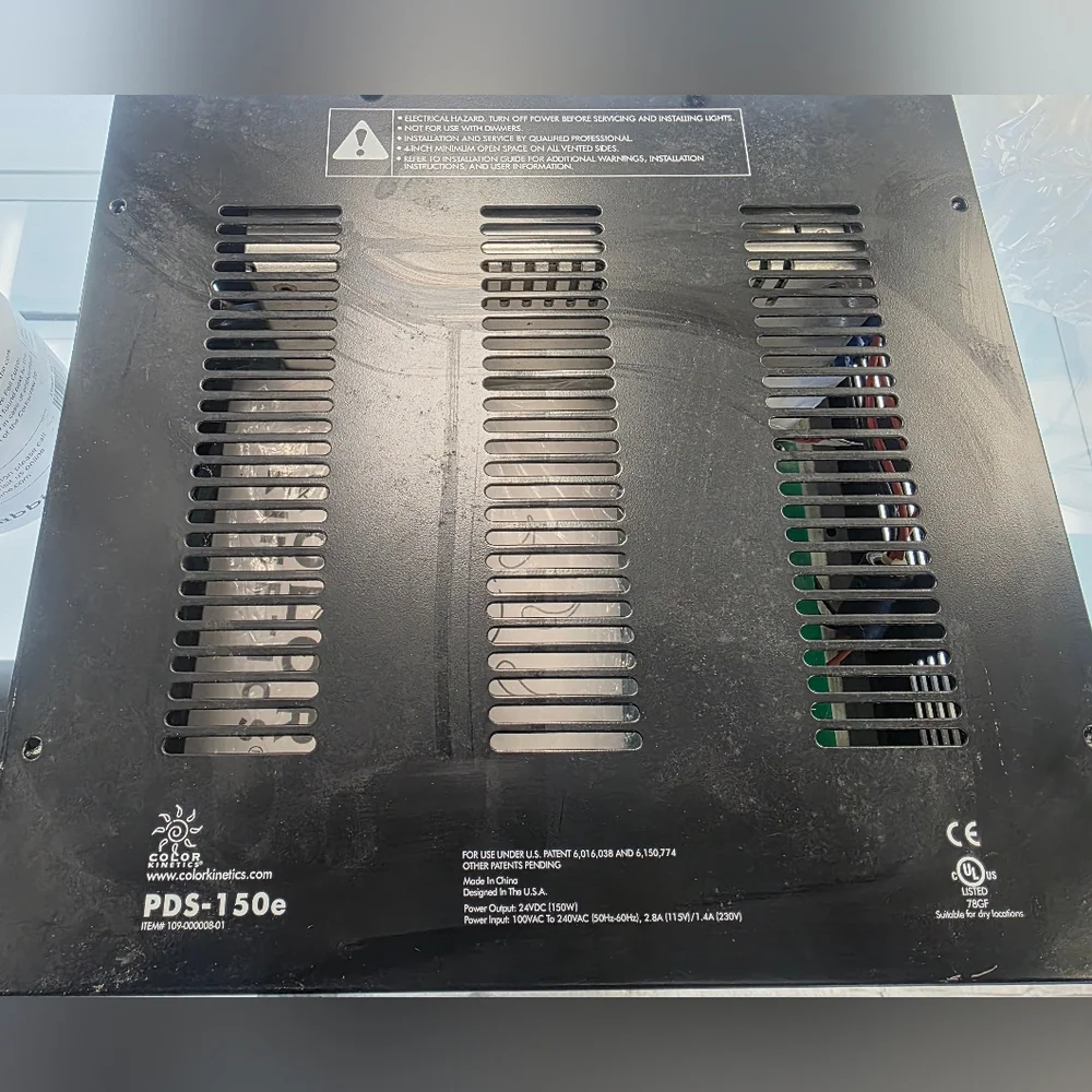 Used Color Kinetics PDS-150e Lighting Power Supply
